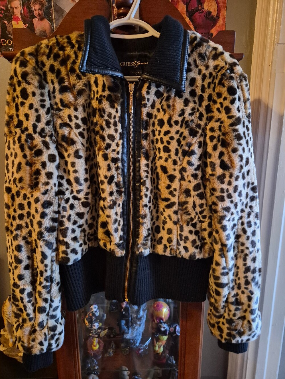 GUESS Leopard Print Coat